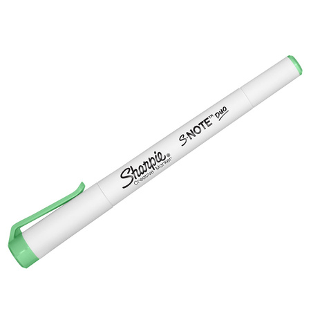 Sharpie S-note DUO zielony 1 szt.