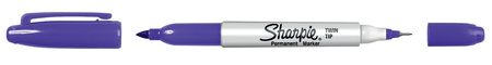 Marker Sharpie Twin Tip fioletowy 1szt.