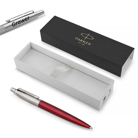 Długopis Parker Jotter Kensington Red CT z grawerem