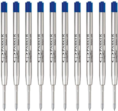Wkład do długopisu Parker Niebieski (M) blis. 10szt - 2119154