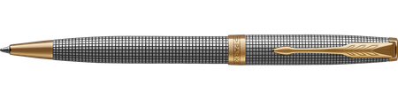 Długopis Parker Sonnet Premium Chiselled Silver GT - 1931492