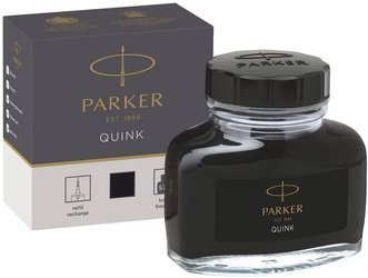 Atrament Parker Quink W Butelce CZARNY - 1950375