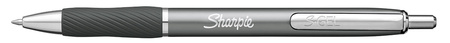 Długopisy żelowe Sharpie S-GEL METAL wkład czarny na blistrze 2 szt.