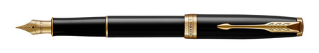 Pióro Wieczne Parker Sonnet Black Lacquer GT (M stalówka ze stali) - 1931495