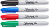 Markery Sharpie Fine 4 kolory (czarny, niebieski, czerwony, zielony) - 1985858