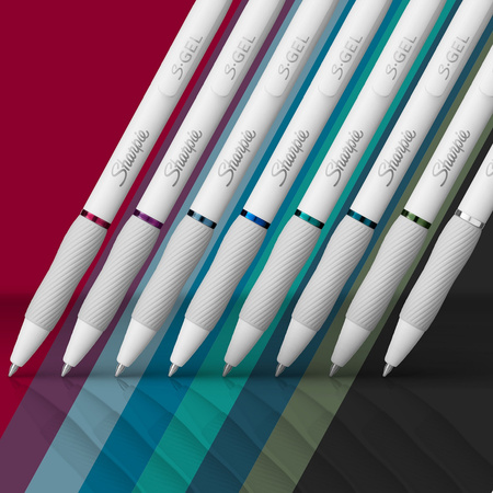 Sharpie S-GEL Długopisy żelowe Mix Kolorów 8 sztuk. - 2208551