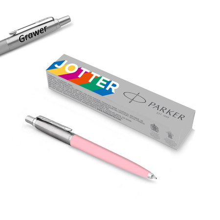 Długopis Parker Jotter Originals różowy PINK z grawerem