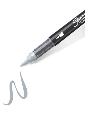 Marker akrylowy Sharpie Cool Grey (szary) - pędzelkowa końcówka, 1 szt. - 2218120
