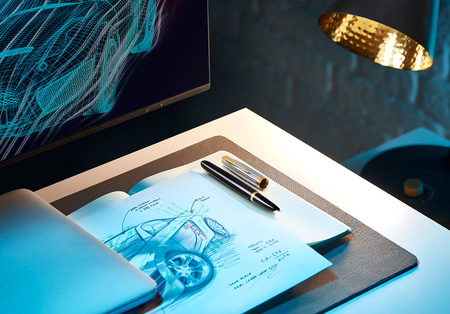 Pióro Wieczne Parker 51 Premium Czarne GT F - 2169030