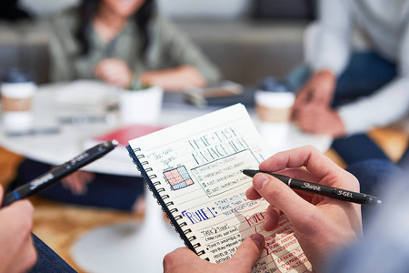 Długopis żelowy Sharpie S-GEL czarny - 2136595