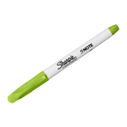 Zakreślacz Sharpie S-note limonkowy 1 szt.