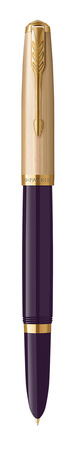 Pióro Wieczne Parker 51 Deluxe Plum GT F 18K - 2123516