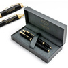Zestaw Parker IM Black GT – Pióro Wieczne i Długopis z Grawerem w Eleganckim Pudełku