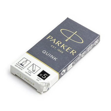 Naboje Parker Standard 5 Szt CZARNY - 1950382
