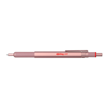 Długopis Profesjonalny Rotring RO 600 metalowy, rose gold z grawerem