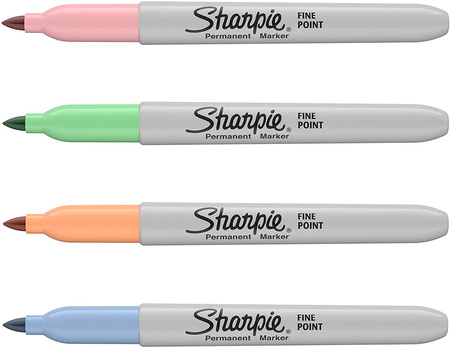 Marker Sharpie Fine Pastelowe 4 szt blister – 2065402