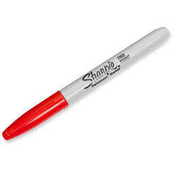 Marker Sharpie Fine czerwony - S0810940