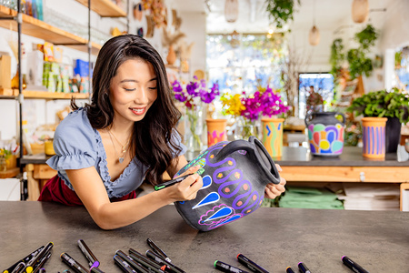 Zestaw Sharpie kreatywne markery akrylowe 12 kolorów - 2201070