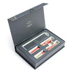 Zestaw Pióro Wieczne + Długopis Parker IM Premium Red GT 2143650 + 2143644