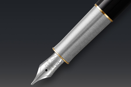 Pióro wieczne Sonnet Premium Metal & Black GT (F) 18K - 2119784