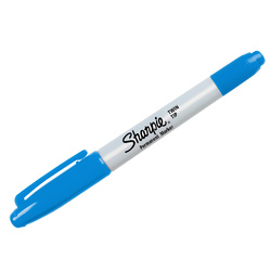 Marker Sharpie Twin Tip niebieski 1szt.