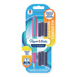 Pióro wieczne Paper Mate My First Fun Barrel Design (M) Fioletowe