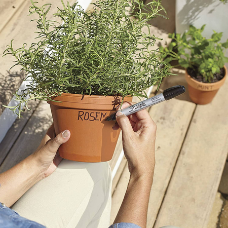 Marker Sharpie Metal small okrągły czarny - S0945720