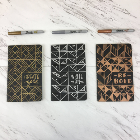 Markery Sharpie Metallic złoty srebrny brązowy - 1986006