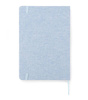 Notes z recyklingowej bawełny BIVELLO A5 błękitny 18011-08