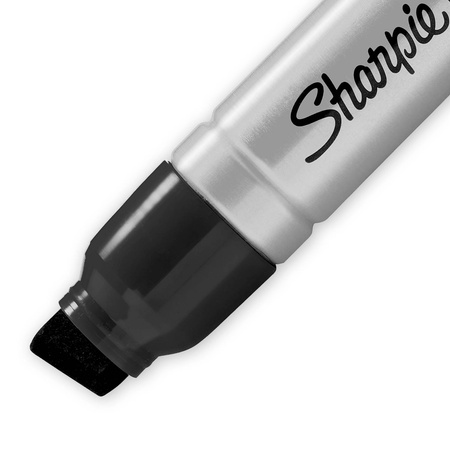 Marker Sharpie Metal large ścięty czarny - S0949850