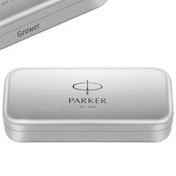Pudełko prezentowe Parker metal (2186241) z grawerem