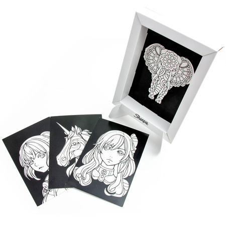 Kolorowanka z ramką do malowania gratis