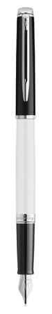 Pióro wieczne Waterman Hémisphère Color-Block Black-White CT (M) - 2202844