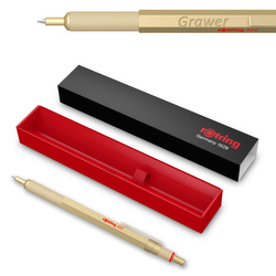 Długopis Profesjonalny Rotring RO 600 metalowy , gold z grawerem