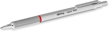 Długopis profesjonalny Rapid Pro Rotring srebrny 1904291