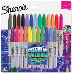 Marker Sharpie Fine Zestaw 24 kolorów – Cosmic Colour – 2033672