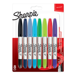 Marker Sharpie Twin Tip 8 kolorów - 2065409