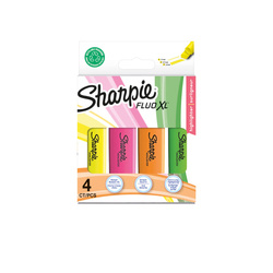 Markery Sharpie Fluo XL Highlighter Blister Pack 4 szt.