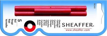 Naboje Sheaffer Czerwone 5-pack - SH96240