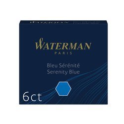 Naboje atramentowe Waterman International Niebieski Floryda - S0110950
