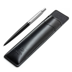 Zestaw prezentowy Parker Jotter Bond Street Black w czarnym wsuwanym etui