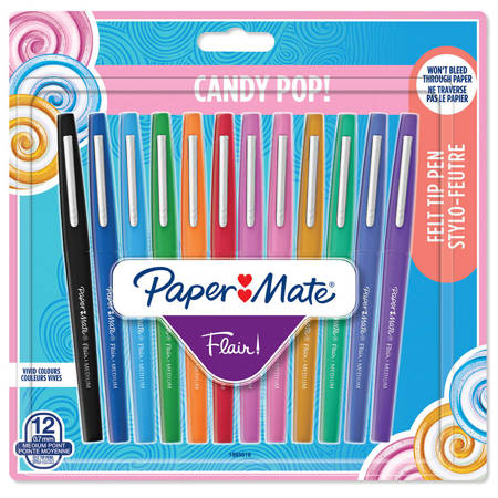 Cienkopisy PaperMate Flair Candy Pop 12