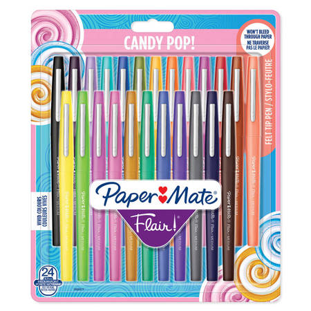 Cienkopisy PaperMate Flair Candy Pop 24