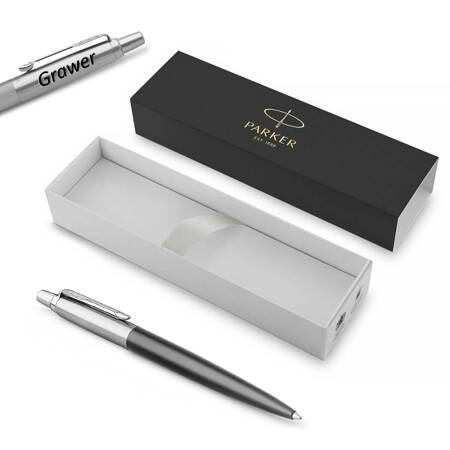 Długopis Parker Jotter Bond Street Black CT z grawerem