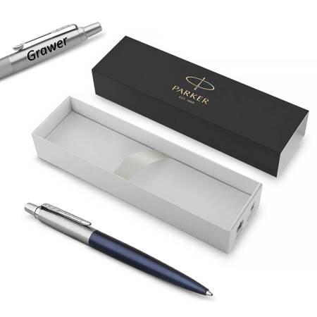 Długopis Parker Jotter Royal Blue CT z grawerem