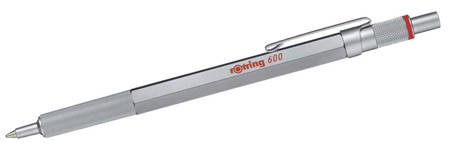 Długopis Rotring 600 M Srebrny
