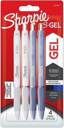Długopisy żelowe Sharpie S-GEL FASHION 4-Pack - 2162647