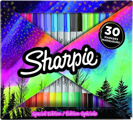 Marker Sharpie Fine Zestaw 30 kolorów – Exclusive – 2158181
