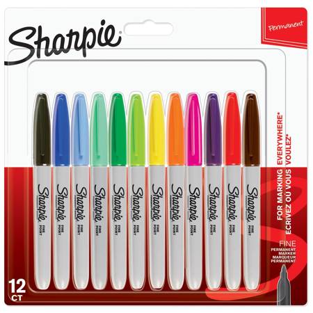 Marker Sharpie Fine zestaw 12 sztuk – 2065404