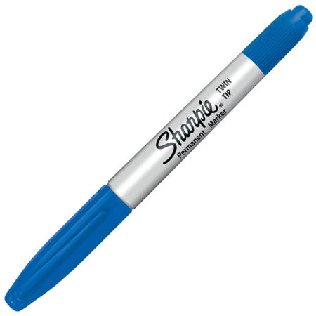 Marker Sharpie Twin Tip niebieski - S0811120